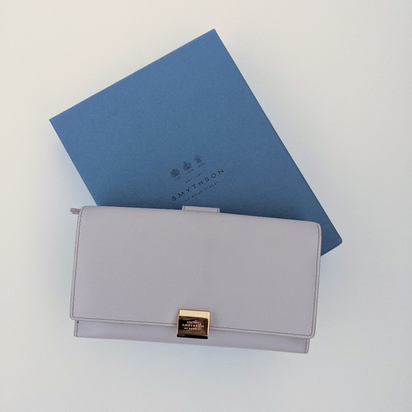 Smythson Handbags - ⚡FLASH⚡Smythson Clasp Wallet